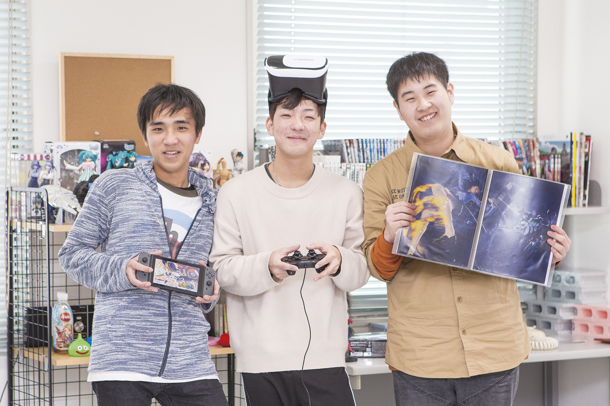 ゲームクリエイター体験メニュー