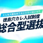 エントリー受付中！【総合型選抜】入試制度をご紹介！