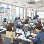 情報システム学科１年生　プログラミング授業の様子！