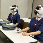 認知症VR、自助具などの体験を行いました。