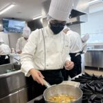 ２年生の実習風景【高度調理学科】