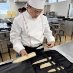 １年生に名前入りの包丁が渡されました！【高度調理学科】