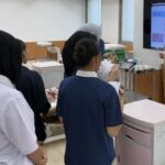 生活支援技術の授業で口腔ケアについて学びました。