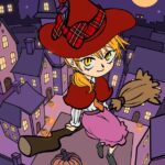 作品紹介【背景へのキャラの入れ込み&季節感のあるイラスト】